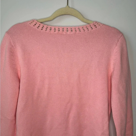 Talbots Pink Knit Sweater - Picture 12 of 15